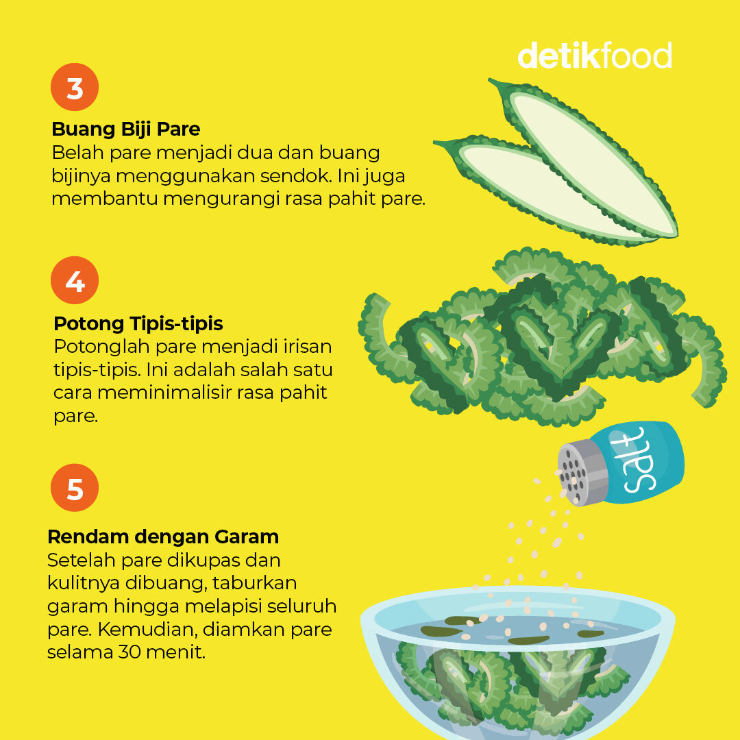 detikfood's tweet photo. ⁣Ingin makan pare tetapi menghindari rasa pahit? Yuk simak cara memasak pare agar tidak pahit🤩👍 ⁣
⁣
#detikfood #pare #tipsparetidakpahit #caramasakpare #tipsmasak #kulinersehat #menusehat https://t.co/3MMbJ6Tajf