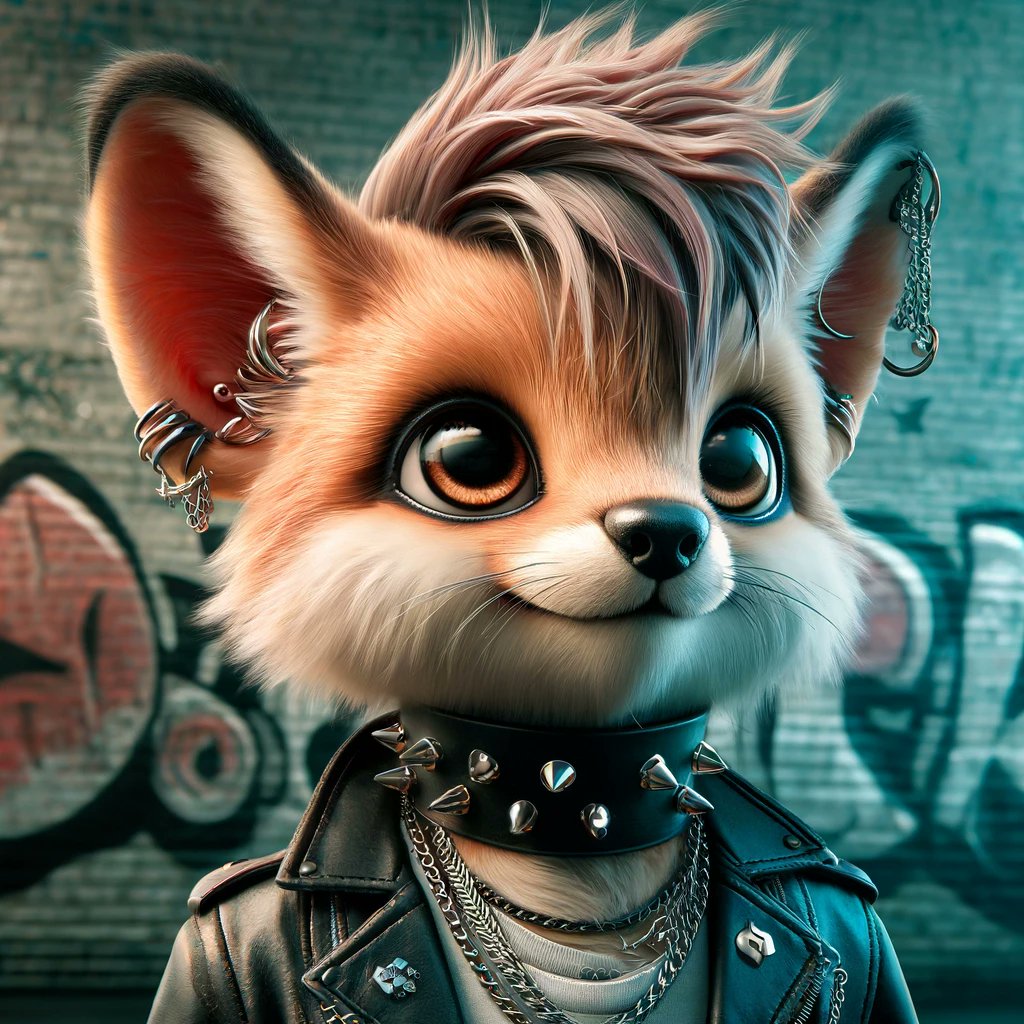 AI_Made_Artwork's tweet photo. Little fox punk🦊

--- ✧ --- ✧ --- ✧ ---

#FoxPunk #PunkStyle #AnimalFashion #AIArt #CreativeInspiration #CuteAndEdgy #PetPortraits #StreetStyle https://t.co/LlvKpS6H9k