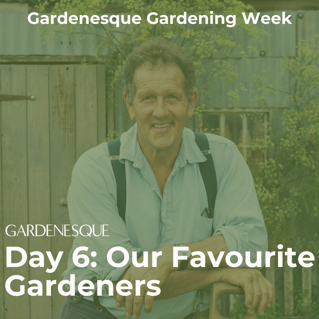 gardenesque_uk's tweet photo. We're already at day 6 of Gardenesque Gardening Week! We thought it would be the perfect opportunity to share Ali's favourite gardeners... 

Featuring Monty Don, Charlotte Molesworth and Paula Sutton.

Who are your favourite gardeners? Let us know in the comments below! https://t.co/nwqGLrciCD