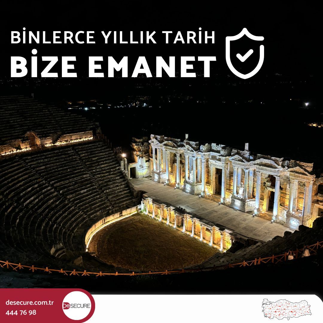 Desecure_tr's tweet photo. Gecesiyle, Gündüzüyle.
Binlerce Yıllık Tarih Bize Emanet! Güvenliğimizi sağlayarak, geçmişimizin ışığını günümüze taşıyoruz. Tarihimizin her anını koruyarak, kültürümüzü gelecek nesillere aktarıyoruz. Geçmişimizin değerini bugünde yaşatmak için buradayız! 

#Desecure #Güvenlik https://t.co/pS2EQCbLyX