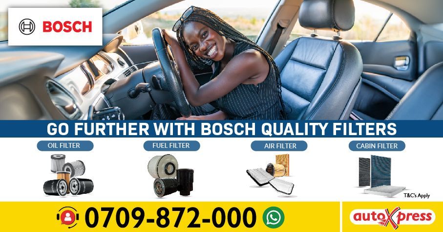 In car care, filters are the gatekeepers of engine health. Get genuine Bosch filters at the best prices!
Remember, preventative maintenance is much cheaper than repair costs.

auto-xpress.co.ke/services-oil-s…

#OilChangeKenya #OilService#AutoXpressKenya