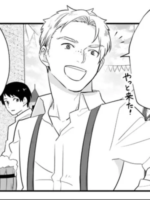 原作者ビックリポイント(笑)。ペタさん。イメージはジャイアンぽい大男だったので(笑)。イケメンだΣ (゜Д゜;)もちろんオーケー。イケメン大事(笑)。
https://t.co/aiY5Eo6nA1 