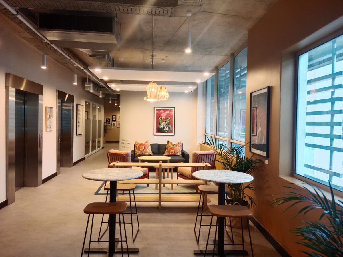 KolisiFdn's tweet photo. Feeling grateful for our beautiful office space at Workshop17! Thanks to our partnership, the Kolisi Foundation team can focus on impactful programmes. #Workshop17 #KolisiFoundation #Partnership https://t.co/e6WP87LJHp