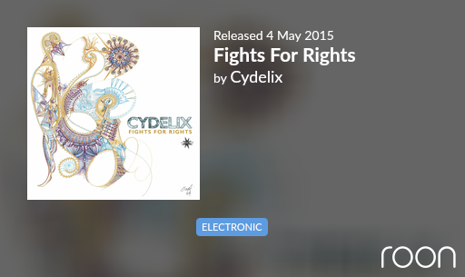 yellowdog815's tweet photo. Listen to CydelixтАЩs album Fights for Rights, released on May 4, 2015, by Cosmicleaf Records. This album blends psyambient, downtempo, and electronic music. Key tracks include тАЬCinnamon InsenceтАЭ and тАЬSocrates in Istanbul."
#Cydelix #FightsForRights https://t.co/XD4hVvyF8z