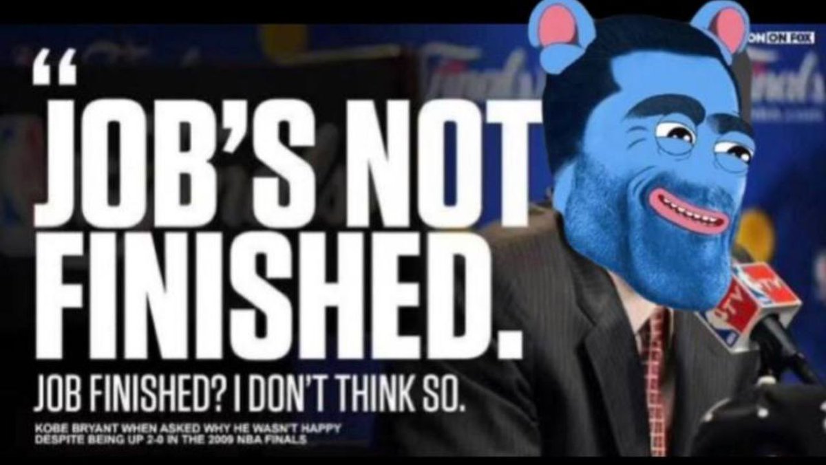 I have been saying and would always keep saying 

$BRETT IS PROGRAMMED FOR BILLIONS 

40 BILLION IS FUD 

100 BILLION IS THE GOAL 

Which is going to be 10$ BRETT 

Get on the program or get left behind 

The job is not finished 

$BRETT TO 100 Billion