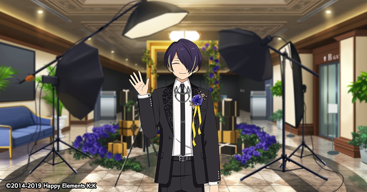 ensemble_stars's tweet photo. 【誕生日のお知らせ】

本日は🎊🎂仙石 忍の誕生日！！🎂🎊

キャンペーンを進めてGETできるルーム衣装【バースデースーツ】を紹介します♪👕
フェスプロデュース/ライブでバースデーローズ🌹を集めて、バースデー撮影を進めましょう！

#あんスタ #仙石忍誕生祭2024 https://t.co/AZ2SWU0nNP