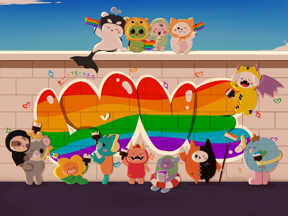 kiidteung's tweet photo. love is love, happy pride 🏳️‍🌈🫶

#PrideMonth #GMMTV https://t.co/udqNFyGD8K