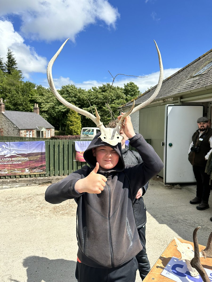 BMCerratic's tweet photo. A great day of #outdoorlearning  at Glen Ogil Estate with Rural Skills Course pupils yesterday hosted by #angusmoorlands group. Showcasing the many benefits Grouse Moors have on biodiversity, the economy and local communities. https://t.co/bJWhnNlb5p