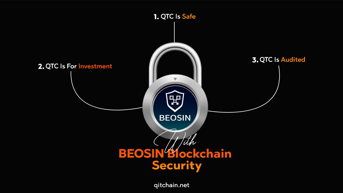 Qitcoin_QTC's tweet photo. We want you to not fear investing in #crypto! ๐
#QTC is audited by #Beosin #BlockchainSecurity, making sure that you know what the right investment really is. ๐
๐ Learn more about #Qitchain: https://t.co/eJKlt1hc7b
#qitcoin #decentralizedsearch #cpoc #blockchain #cryptoaudit https://t.co/NBGPLZrVQS