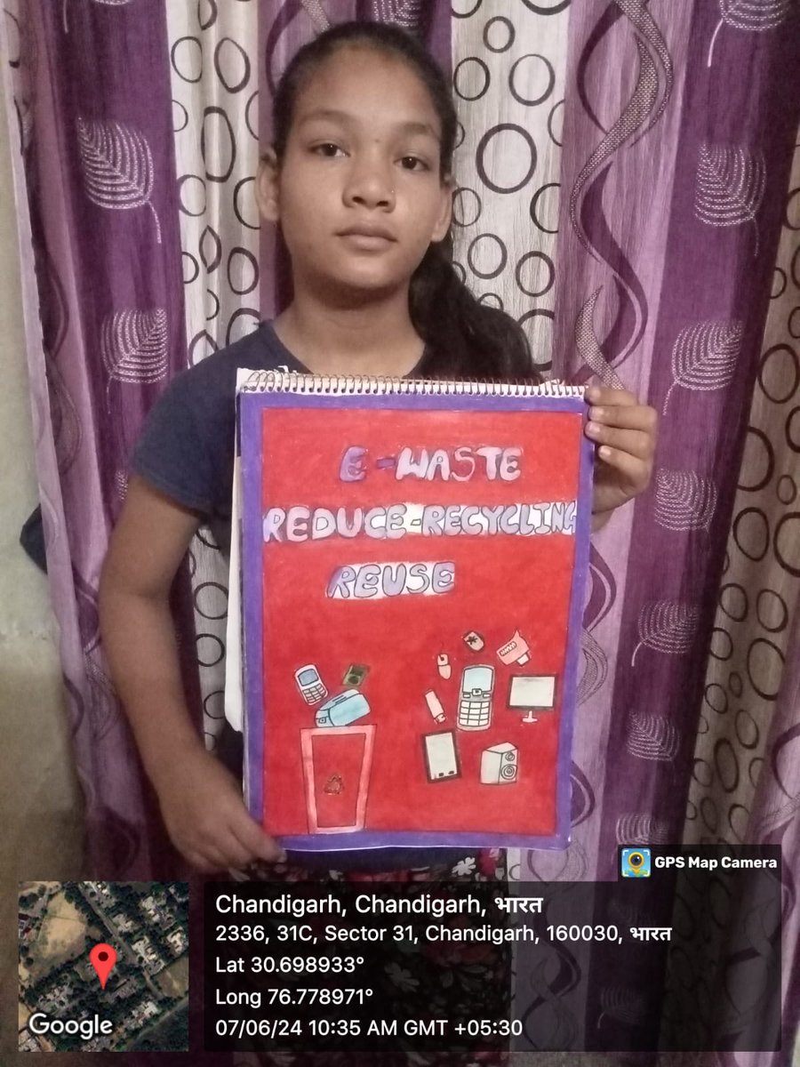 gmhs31's tweet photo. summer camps activities by the students of GMHS 31 C , Chandigarh
Day 3 : Disposal and Reuse of Electronic waste
Activities done by students
Poster making , slogan writing

@SchoolEduChd https://t.co/sWbneUjUQ8