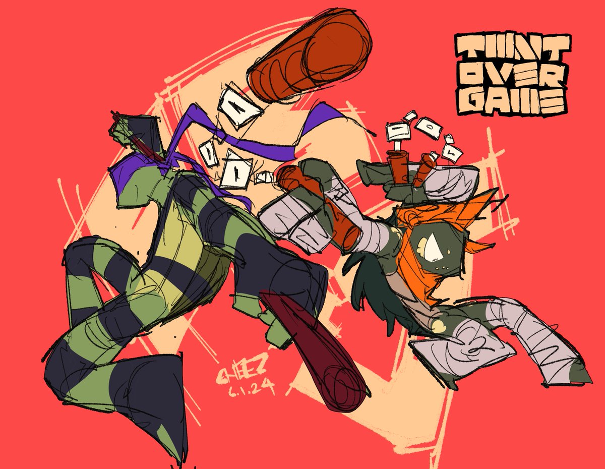 Cheezthatboiii's tweet photo. I tried something #TMNTOG #TMNT https://t.co/NmlegFoZJs