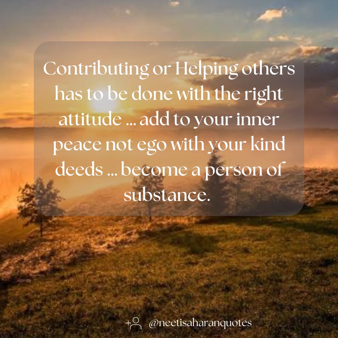 NeetiSaharan's tweet photo. Be kind✨
.
.
.
.
.
.
.
.
.
#neetisaharanquotes #dailyquotes #dailymotivation #dailyinspiration #meditation #bliss #trending #love https://t.co/fJrly08VVD