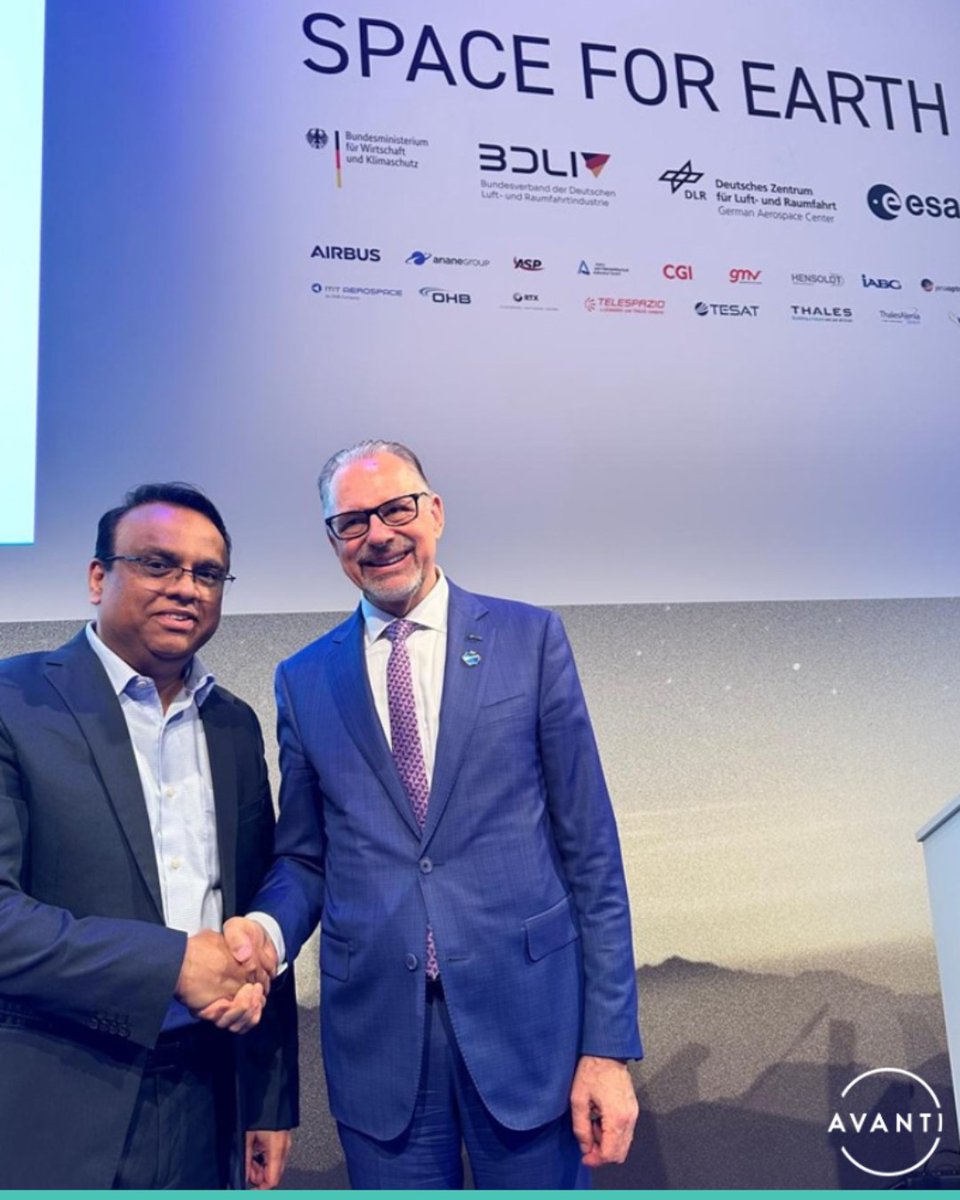 Our CTO, Vikas Grover, joined representatives from more than 40 companies, research centres, and international organisations to sign the Zero Debris Charter at the Berlin International Airshow (ILA). 

esa.int/Space_Safety/D…