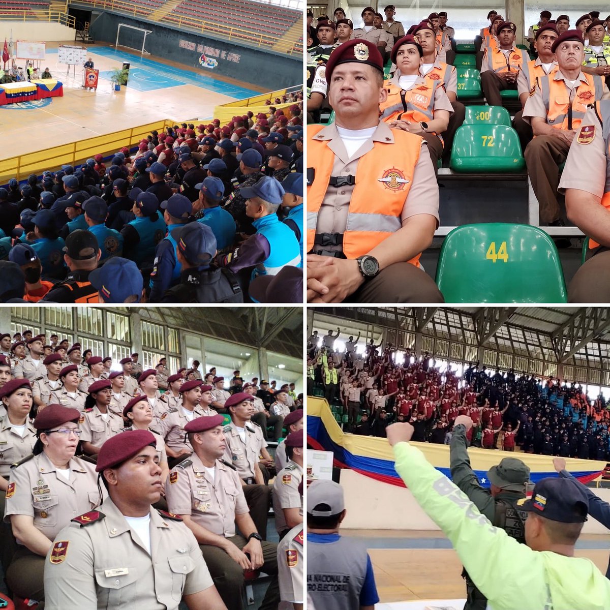 dhernandezlarez's tweet photo. Aquí está la #FANB y todos los organismos de seguridad del Estado, quienes garantizan a diario la paz social !! Día a día, llevando la mayor suma de felicidad posible al pueblo venezolano, distribuidos y vigilantes en todos los cuadrantes de paz del territorio nacional. 
Venezuela se lo merece, los venezolanos se lo merecen! 
Los sembradores de cenizas y sus amos imperiales intentarán a todo trance hacer daño al venezolano, pero es aquí donde se impone lo afirmativo del venezolano ! siempre lucha, batalla y victoria, unidos siempre venceremos ! 

#IntegrarEsVencer