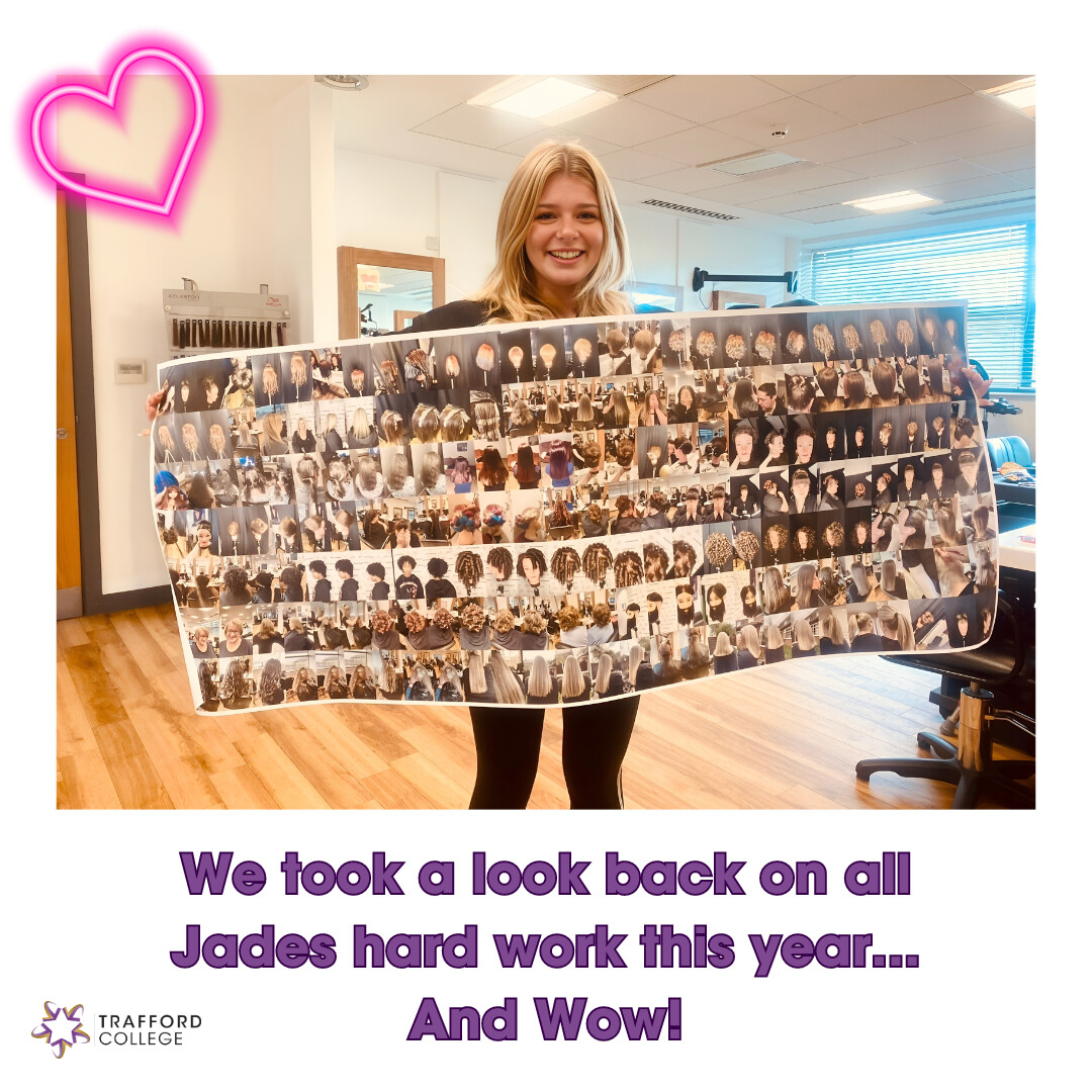 💫Jade has produced some stunning work this year!

Jade and her tutors took a look back on all the fabulous hair she produced this year and we are blown away!

Keep up the amazing work Jade!

#hairdressing #trafford #altrincham #collegestudent #manchester