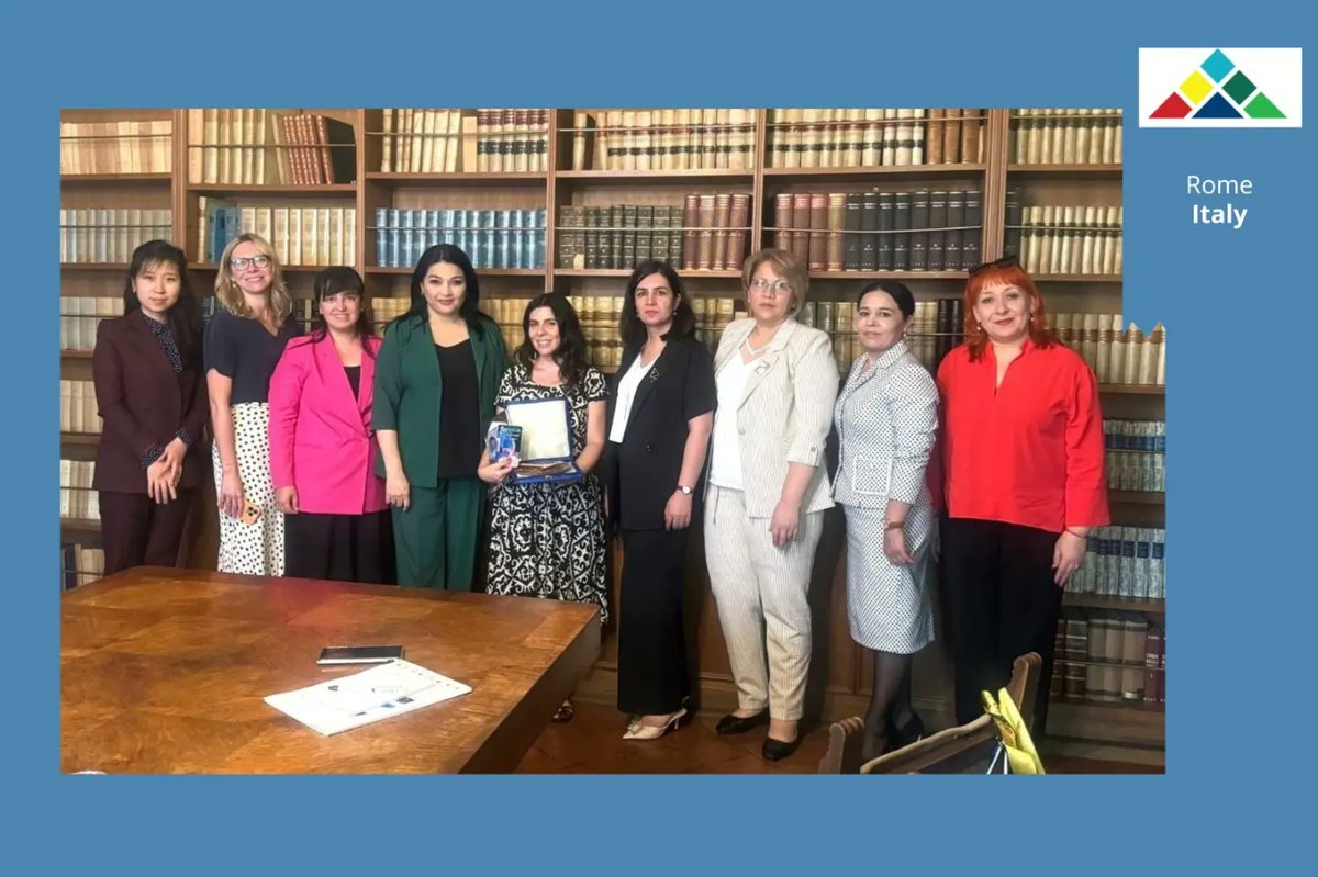 bomcaprogramme's tweet photo. πͺπΊ πΊπΏ #BOMCA10 organised a study visit to Italy for the employees of the Uzbek state agencies. They gained a comprehensive understanding of Italy's policies, strategies, and pertaining to gender balance and familiarising themselves with the work conducted by CSO. https://t.co/rQACx5cO6g