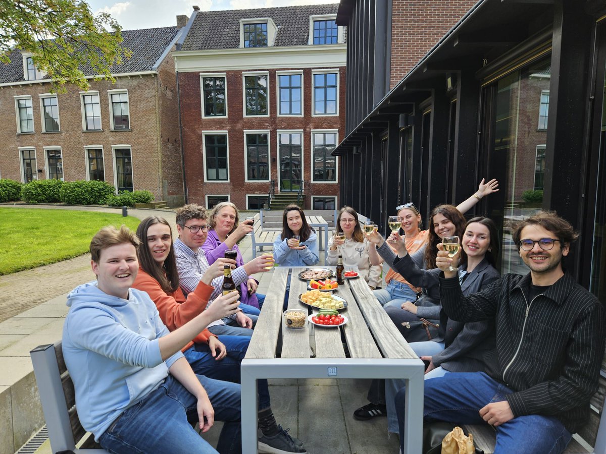 MercatorCentre's tweet photo. The students who participated in the @LangTechCult Summer School on Speech Technology at @CampusFryslan @univgroningen, visited Mercator/@FryskeAkademy yesterday afternoon to conclude the day in a fun way. 🍻😃 Tsjoch! https://t.co/HL08RV7H6H
