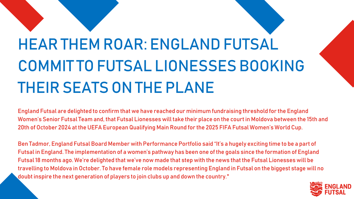 England Futsal tweet media