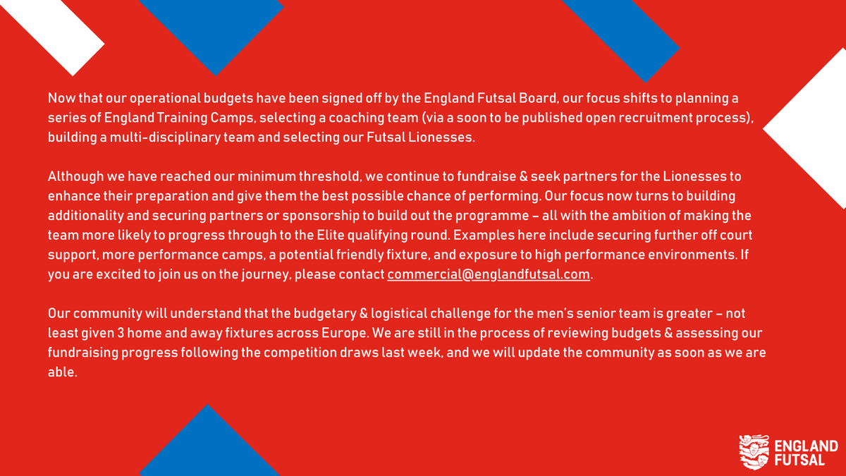 England Futsal tweet media