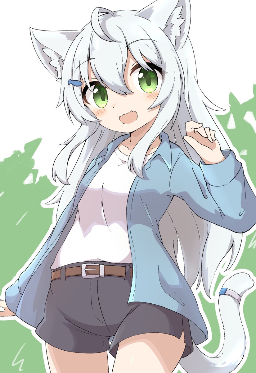 「気分はねこの日なのでねこっ娘 」|もがふぁるる。のイラスト