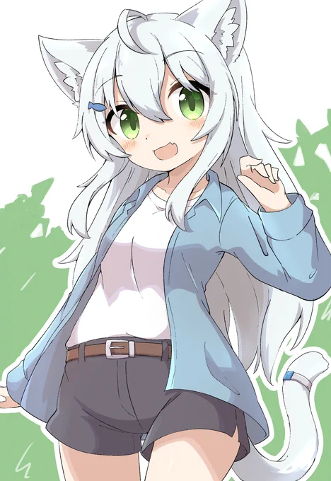 気分はねこの日なのでねこっ娘 