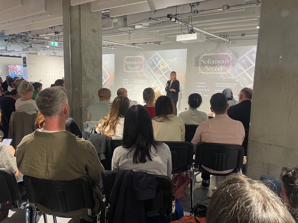 sandra gaudenzi (@sgaudenzi) on Twitter photo This is a full day of celebrations with the fellows presenting their working to a full house.
Well done to our 12 fellows!
Please feel free to browse their profiles and projects @https://www.arts.ac.uk/storytelling-institute/fellowship/fellows-projects
<a href="/UALstorytelling/">AKO Storytelling Institute</a> This is a full day of celebrations with the fellows presenting their working to a full house.
Well done to our 12 fellows!
Please feel free to browse their profiles and projects @https://www.arts.ac.uk/storytelling-institute/fellowship/fellows-projects
<a href="/UALstorytelling/">AKO Storytelling Institute</a>