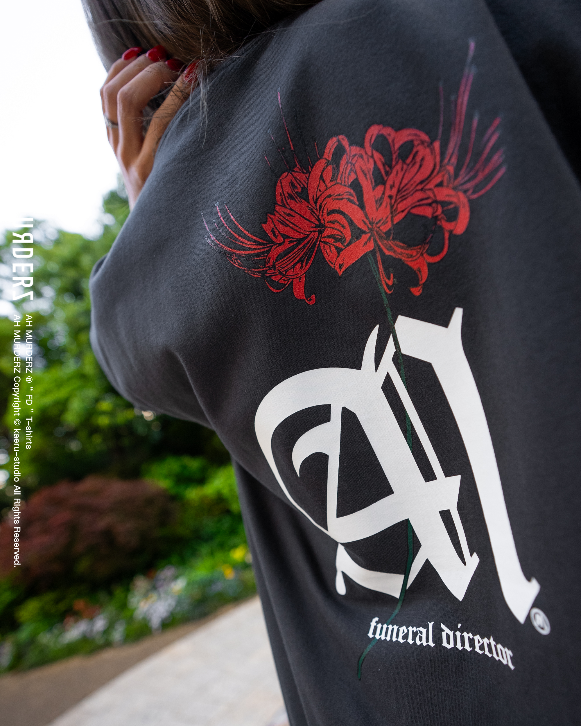 アムーダーズ　ahmurderz 彼岸花　tシャツ ah murderz アムーダーズ 彼岸花 Tシャツ XL ahmurderz｜Yahoo