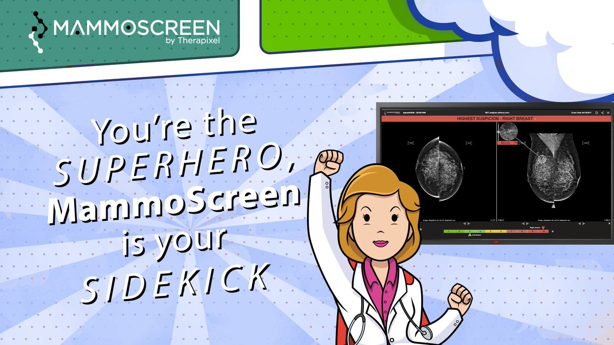 When your superpowers rely on accuracy and efficiency, it pays to see what could give you a boost. So why not supercharge your powers with a sidekick? Book a demo with us now and see how we can take your efficiency to the next level. 

#radiology #AI #mammoscreen #superpowers