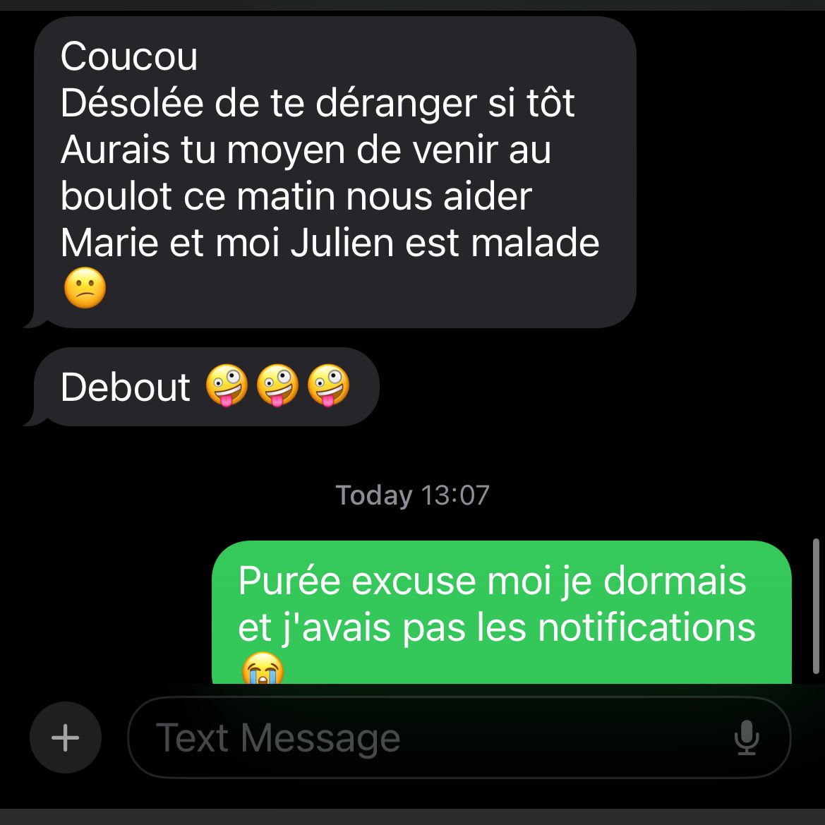 goyaangii's tweet photo. Ma patronne elle vie dans un autre mond je pense PTDRRRR?? https://t.co/J3Xw6DIKC2