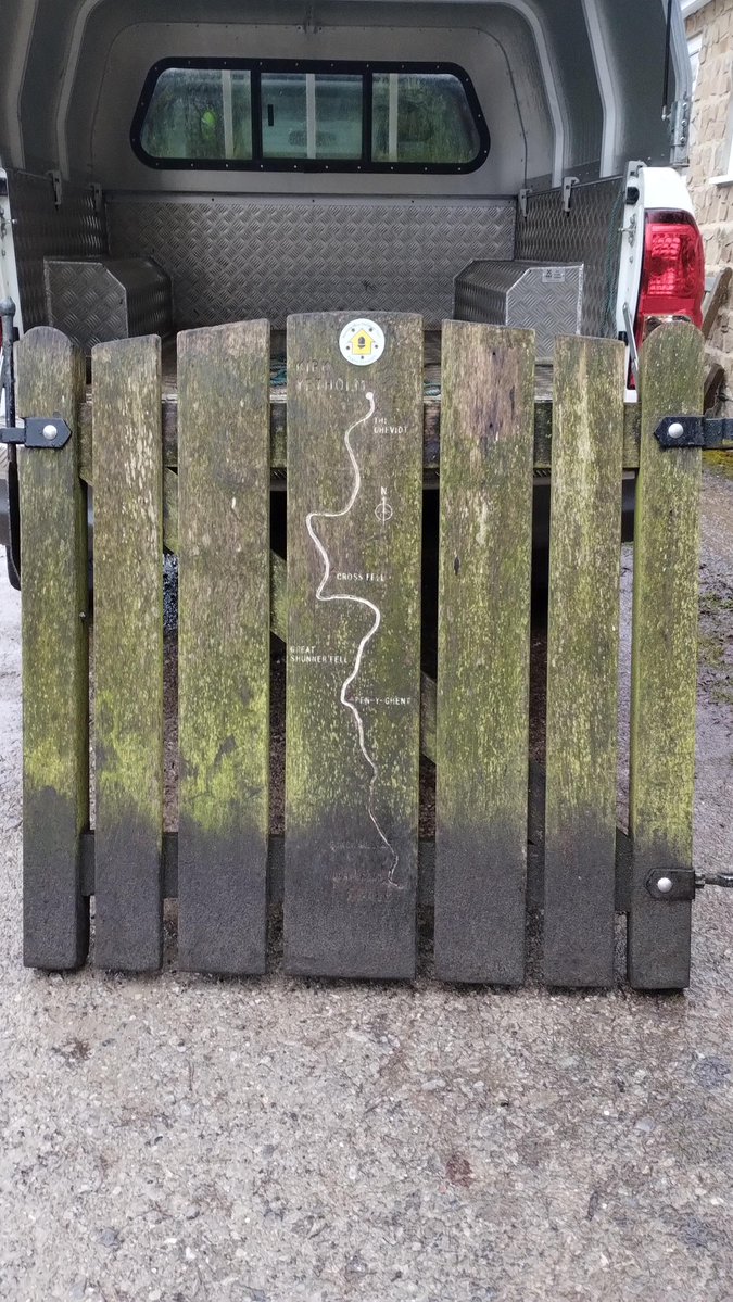 If you've visited the very southern end of the #PennineWay in Edale recently, you may have wondered where the Pennine Way gate has gone!  The answer is, it's gone for a little bit of TLC at the workshop.  It will be back in place looking magnificent again soon!
(📷 Martyn Sharp)