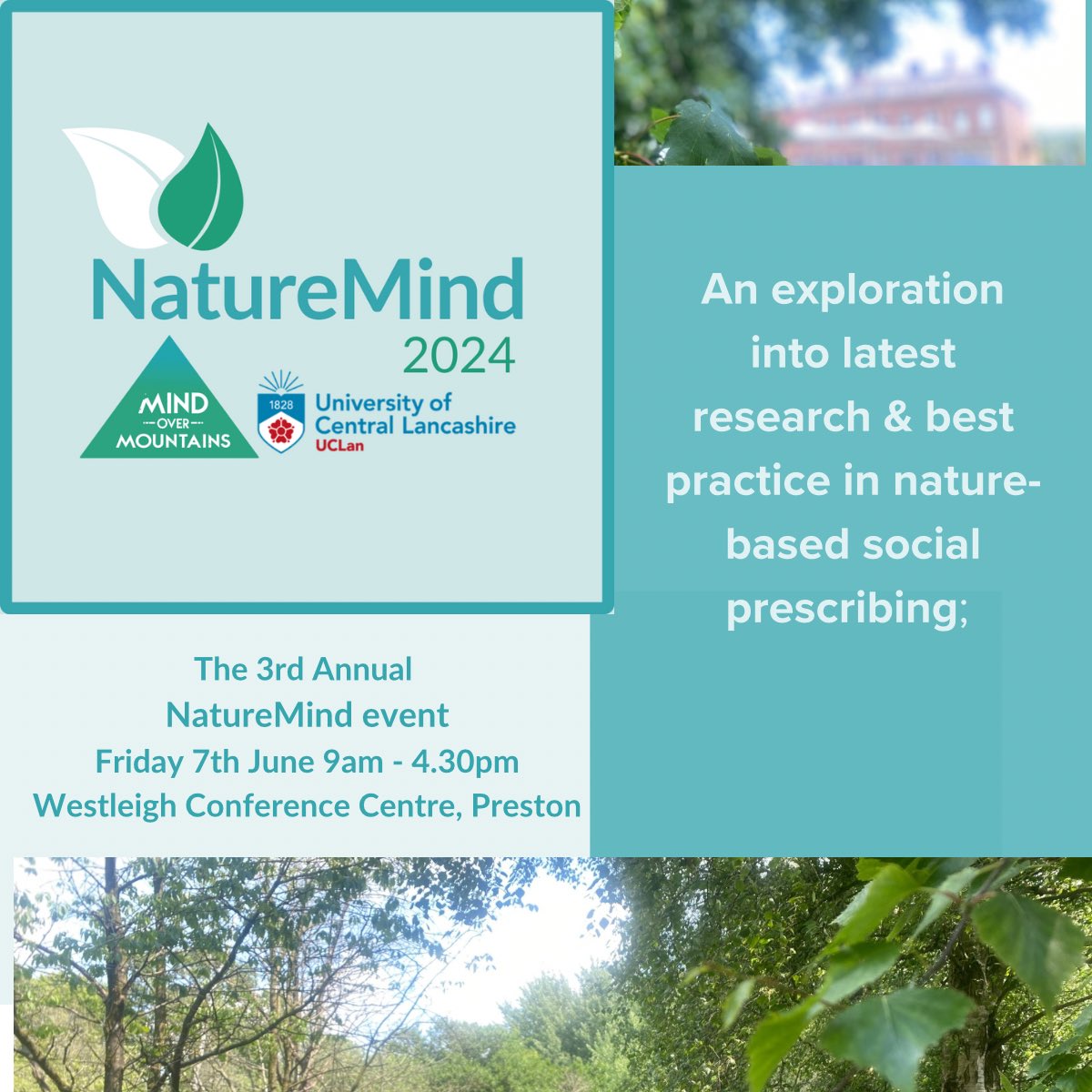 MindOMountains's tweet photo. A powerful event underway today addressing barriers &amp; opportunities in nature based social prescribing - hosted by ⁦@MindOMountains⁩ and ⁦@UCLan⁩ ⁦@UCLanSocPres⁩ 

Watch this space for outcomes.. much to learn &amp; much action needed. https://t.co/IsoGzpti45