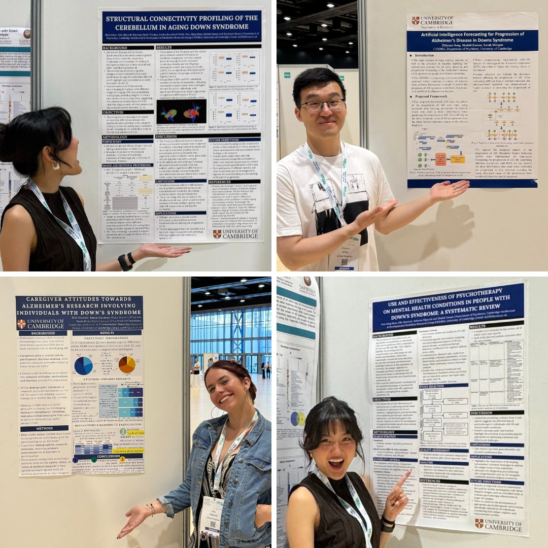 Thanks to Sarah for today's great summary of day 2 of #t21rs2024, and congratulations to Sarah, Ellie, and Zhiyuan on having their research posters included in the conference 👏
loom.ly/WJ19kog
<a href="/t21rs/">Trisomy 21 Research Society</a> <a href="/CIDDRG/">CIDDRG</a> <a href="/abc_ds_/">Alzheimer Biomarkers Consortium — Down Syndrome</a>  #research #ageing #alzheimers #AI #carers