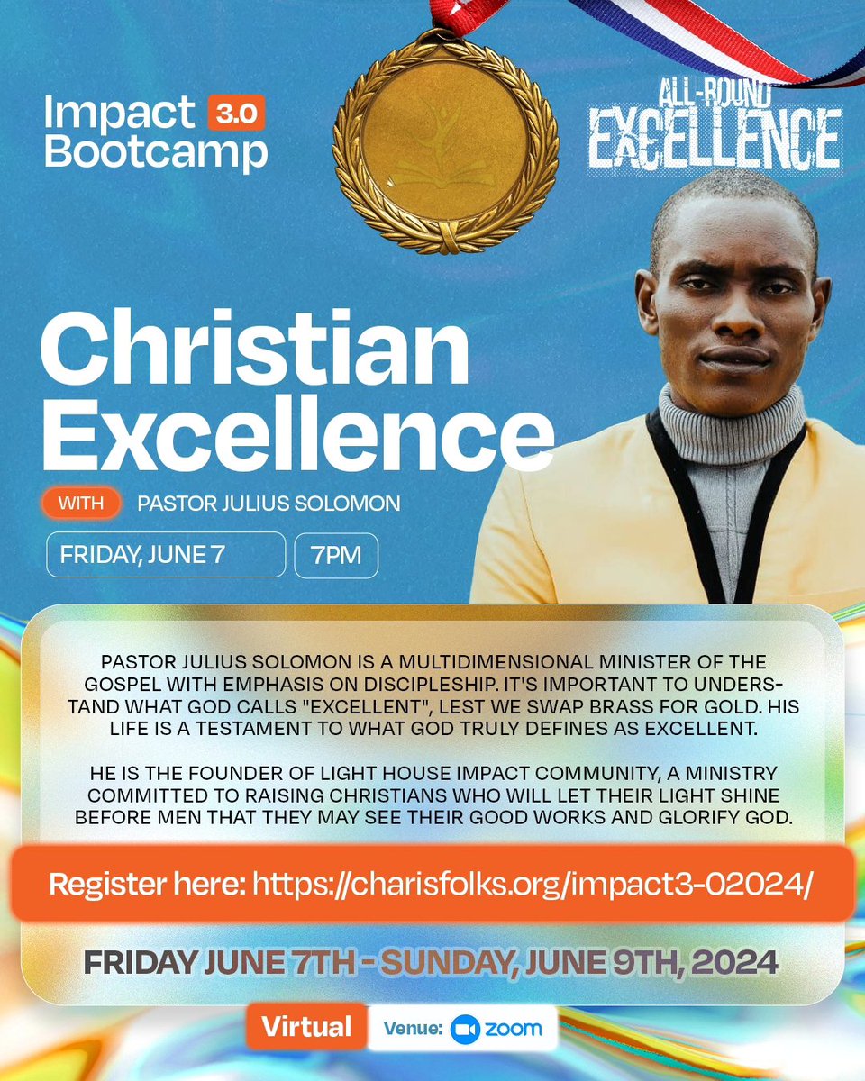_victorojo's tweet photo. I'm excited about Impact Bootcamp 3.0

It's gonna be an epic weekend 

See details in the fliers

https://t.co/NGxFUNseYH https://t.co/3ZYhjkg1OK