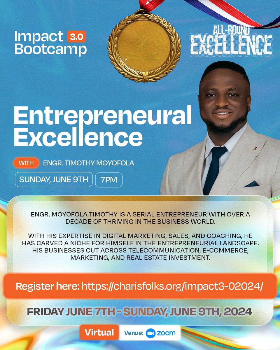 _victorojo's tweet photo. I'm excited about Impact Bootcamp 3.0

It's gonna be an epic weekend 

See details in the fliers

https://t.co/NGxFUNseYH https://t.co/3ZYhjkg1OK