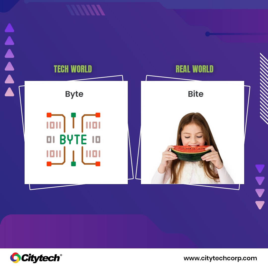 citytechsoft's tweet photo. Tech lingo got you bugged? In the tech world, we use some of the most common words with entirely different meanings. Can you add to the list? Test your knowledge in the comments!
#funfacts #techhumor #techterms
#citytech https://t.co/wEVxvk5Ych