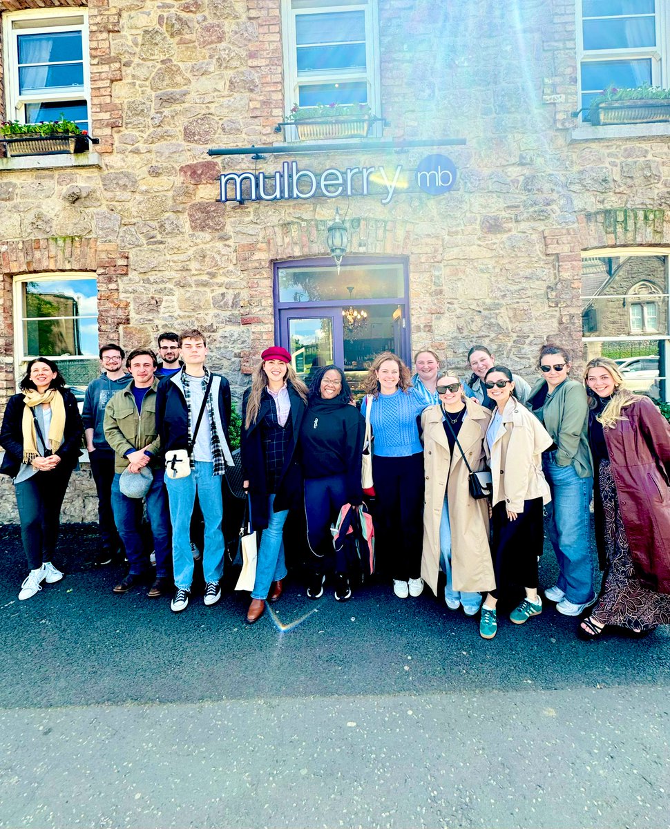 MarissaMeredith's tweet photo. It’s our last day of study abroad and my @DuqKlineLaw students are the absolute best! We will miss the cities we called home for three weeks dearly! #studyabroad #belfast #dublin But we will cherish the memories made here for a lifetime. https://t.co/I4H3qwXboU