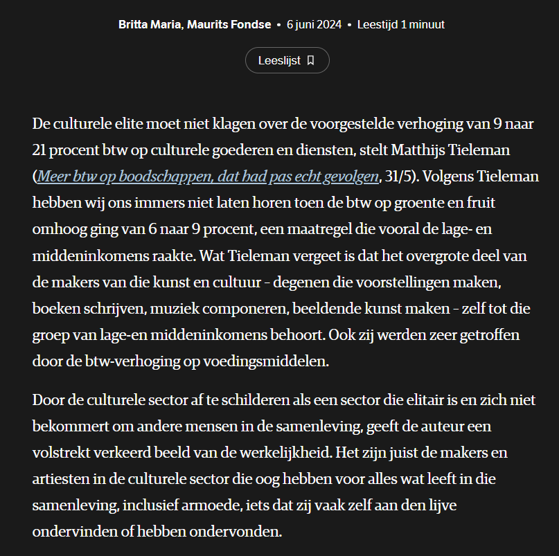 De Creatieve Coalitie tweet media