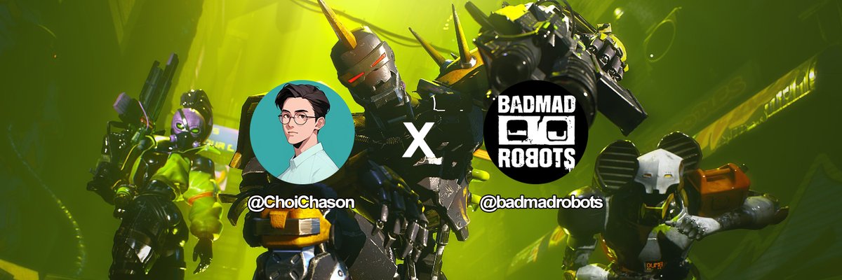 Chason Choi🔺 (@choichason) on Twitter photo 🔥Hyped Project NFT Giveaway 🔥
🏆10 X NFT airdrop
To Win
✅ Follow
<a href="/badmadrobots/">BADMAD ROBOTS</a>
<a href="/ChoiChason/">Chason Choi🔺</a>
✅ ❤️ Rt, Cmt “LFG! Badmadrobots”
⏱️End very soon. 🔥Hyped Project NFT Giveaway 🔥
🏆10 X NFT airdrop
To Win
✅ Follow
<a href="/badmadrobots/">BADMAD ROBOTS</a>
<a href="/ChoiChason/">Chason Choi🔺</a>
✅ ❤️ Rt, Cmt “LFG! Badmadrobots”
⏱️End very soon.