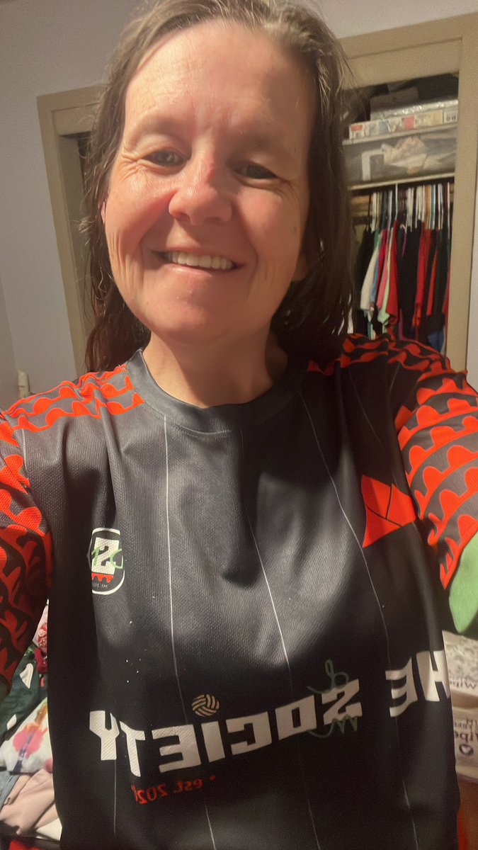 thesocietydsm1's tweet photo. #FittedFriday and we are throwing it back to where our first jersey started! Love how turned out and still where it in regular basis!! https://t.co/6PZN4lMWWX