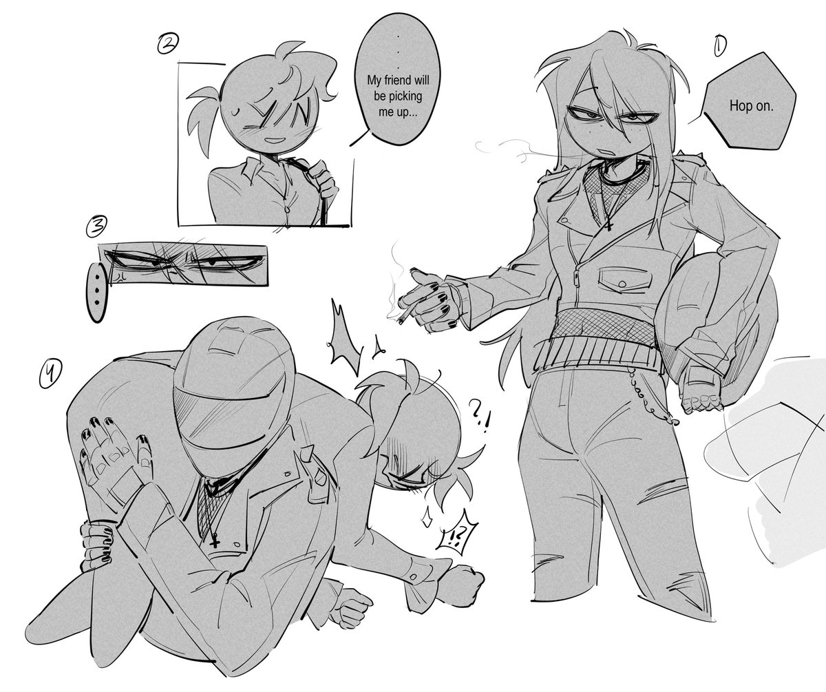veexl02's tweet photo. Here is the 1k special request 🖤 I tried clipstudio! #yourboyfriendgame https://t.co/lwtacX3rVR