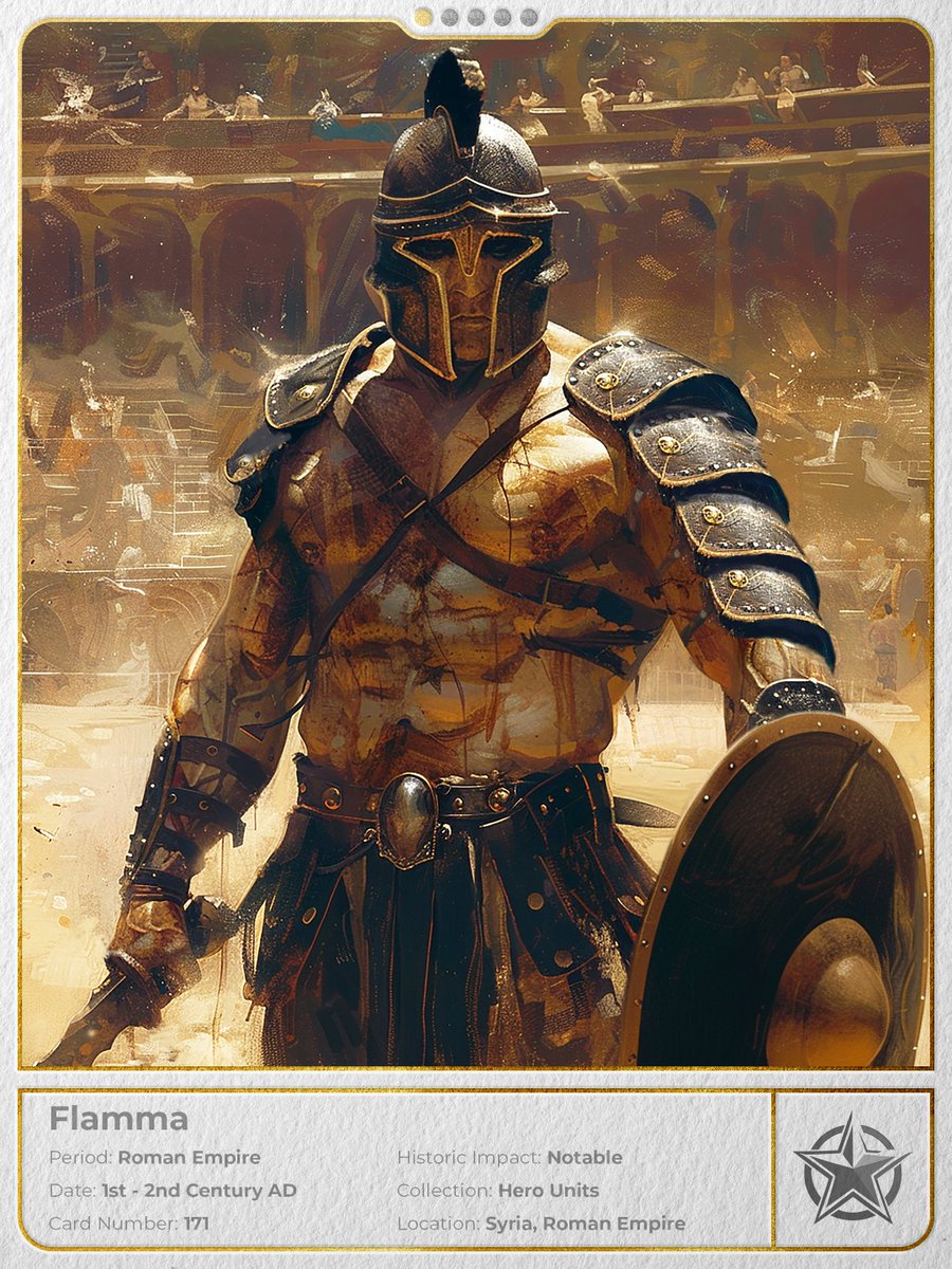 Flamma was arguably the most successful fighter to ever grace the arena ...