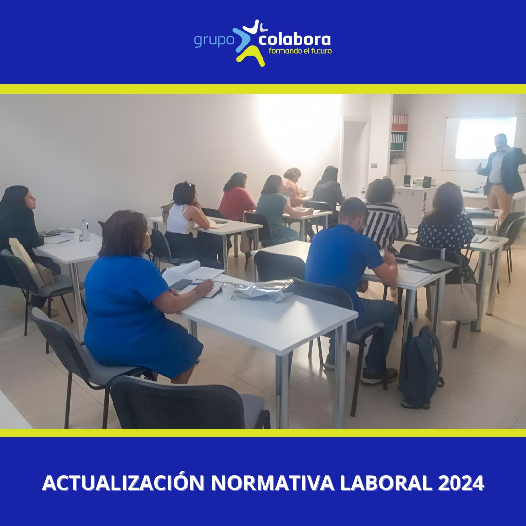 grupocolabora's tweet photo. ¡Hoy hemos tenido el placer de impartir un curso presencial en Ourense en la empresa Diamna Asesores SL! 📚

El tema del curso ha sido ‘Actualización Normativa Laboral 2024’ y estuvo a cargo del docente Benito Vidal Rey. 🧑‍🏫✅ https://t.co/K8XOrTCjh5