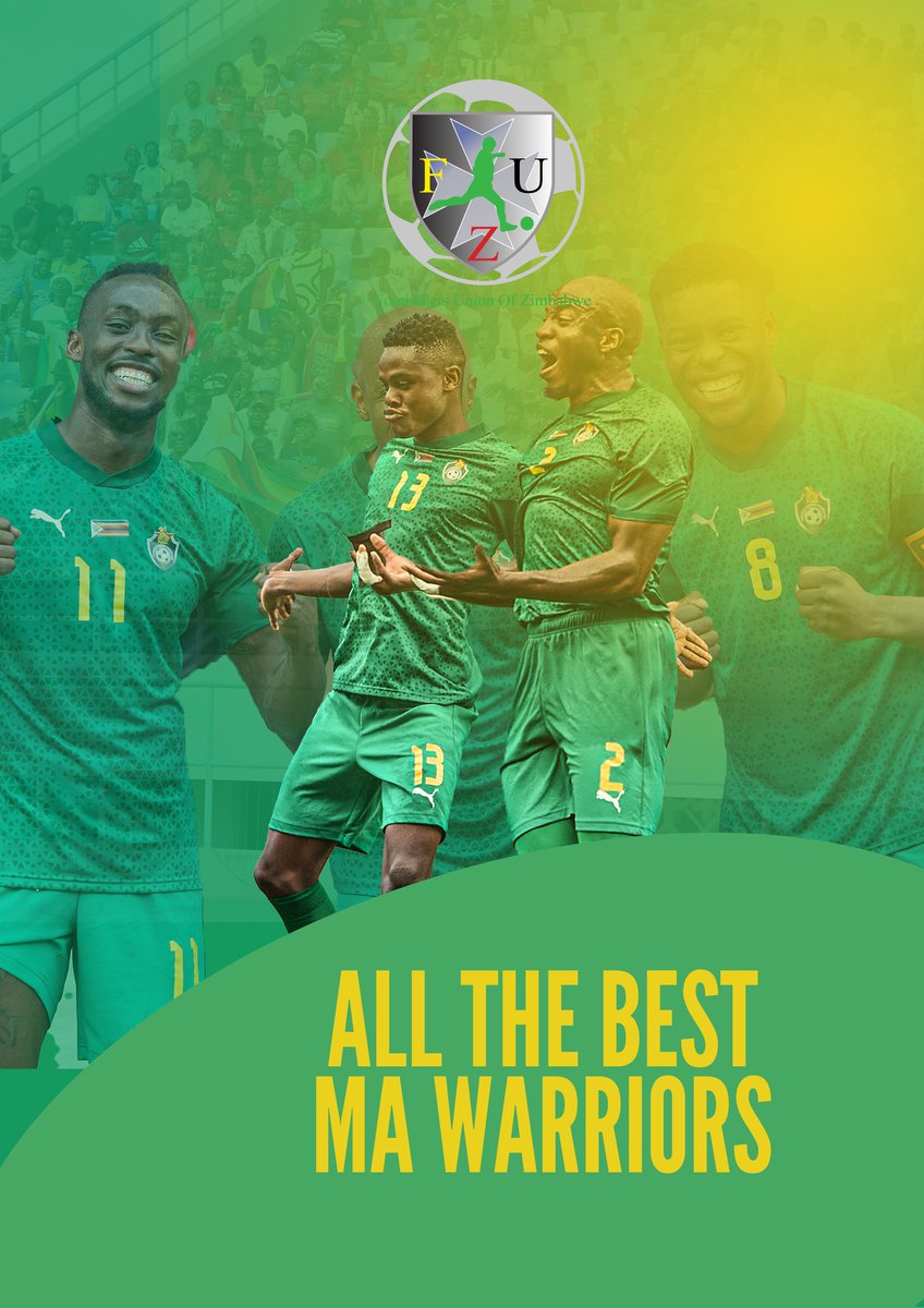 Wishing the Zimbabwe Warriors all the best of Luck!!!

Go Warriors Go!!!