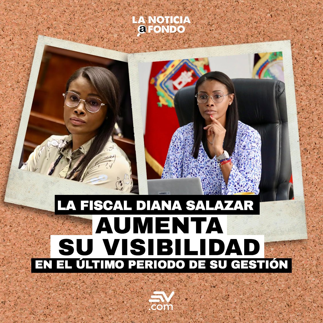 EcuavisaInforma's tweet photo. #LaNoticiaAFondo | 🗣️ Durante los cinco años de Diana Salazar como Fiscal General del Estado, su estrategia de comunicación ha sido cambiante: algunas veces silenciosa, otras más visible. AQUÍ el análisis ▶️ https://t.co/xx13o6FjLq https://t.co/TSLAjh4lgh