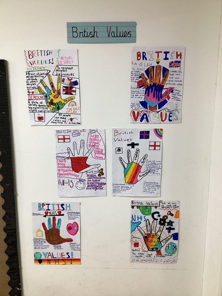 class4aspull's tweet photo. Although we talk about our British Values each week, Year 4 wanted to create some posters to teach others of the meaning of each one. Here is some of our wonderful work #acpsBritishValues #acpsProtectedCharacteristics https://t.co/VbYskvO538