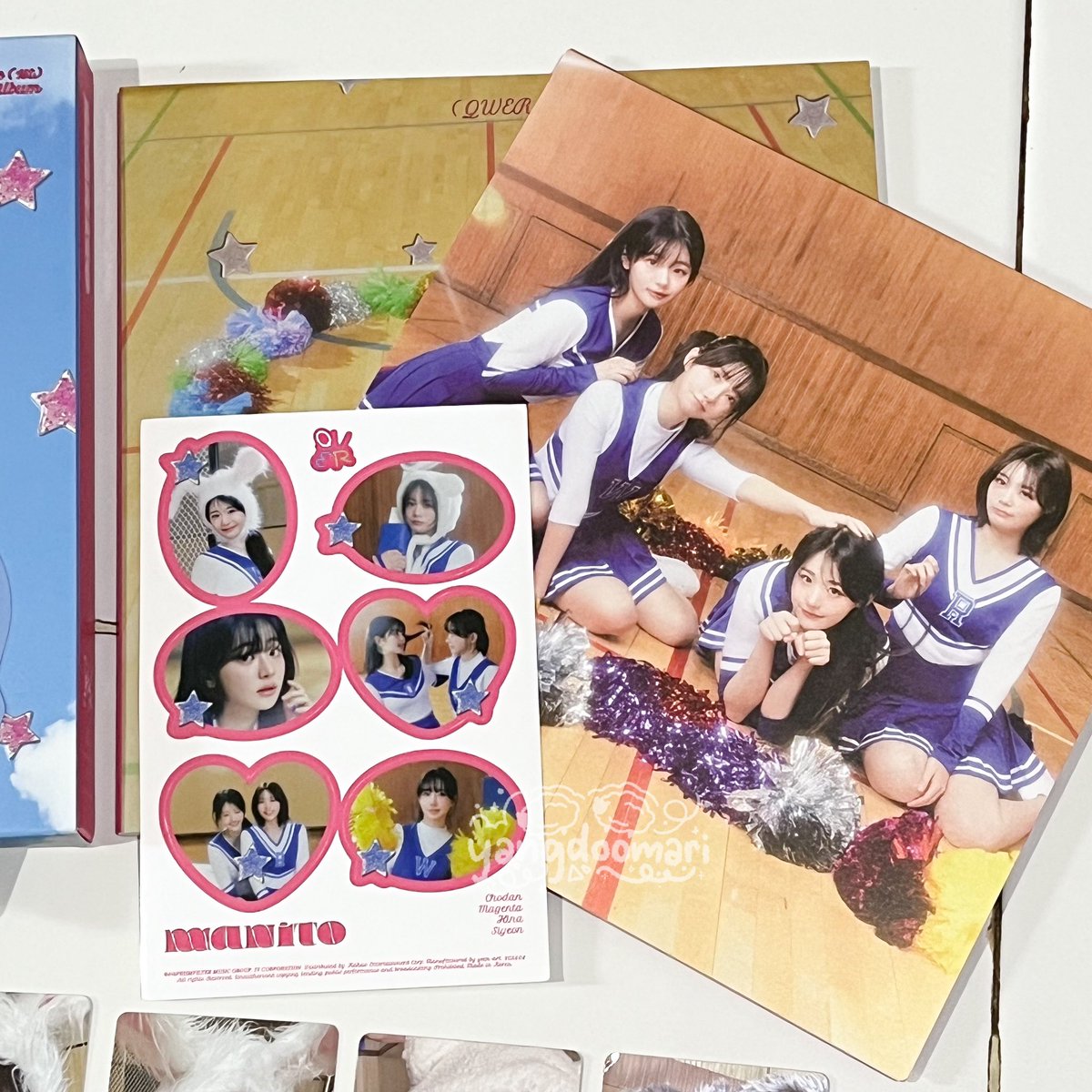 yangdoomari's tweet photo. — 💌 mails!
07/06/24

QWER ARRIVED SAFELY!! THE IMPORTANT THING IS… I GOT THE PCS I WANTT 😭😭💗🫵🏻 ((sobbing)) https://t.co/JdY0Qq1Clc