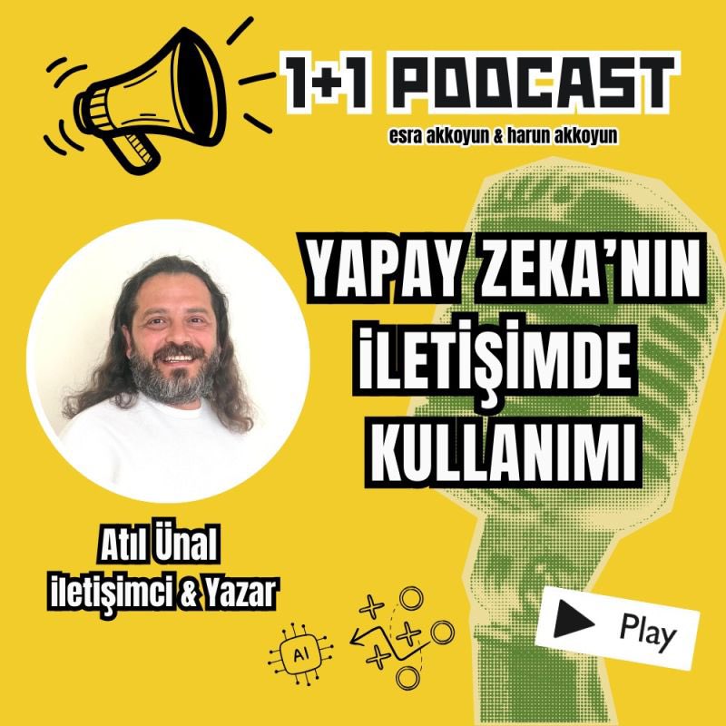 ATILUNAL's tweet photo. Sevgili Harun ve Esra'yla keyifi bir sohbet oldu.

Yapay zeka kullanırken araçla amacı ayırt edebilmek önemli, üzerine düşünmek lazım. Belki biraz kafanızı karıştırırım.

Dinleyin bence :)

https://t.co/9QFB5Sz9Xv https://t.co/GWwKEzpllb