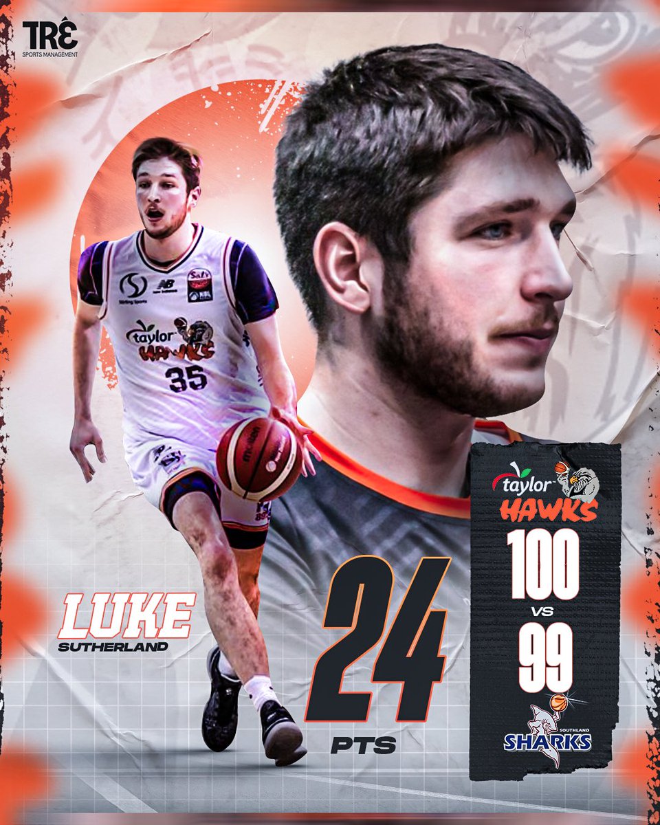 Another big performance from Luke Sutherland, as he helped his team get the huge win. With a 24 point game, Luke continued to show what he is able to bring to a winning organization.