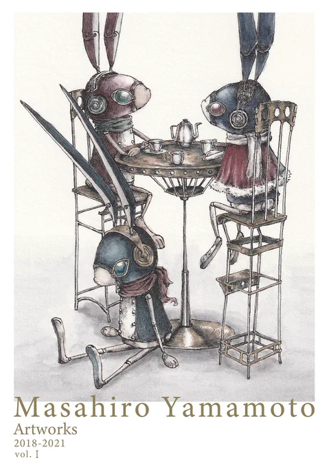 あまり宣伝していませんでしたが、画集は電子版も販売しています。アナログイラスト#ペン画 