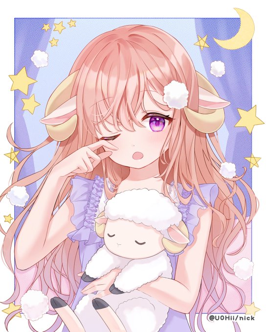 「animal ears sleepy」 illustration images(Latest)